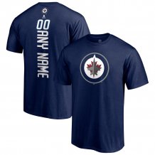 Winnipeg Jets - Backer NHL T-Shirt with Name and Number