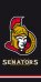 Ottawa Senators - Team Black NHL Ręcznik plażowy