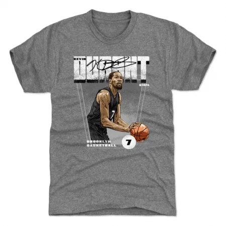 Brooklyn Nets - Kevin Durant Premiere Gray NBA Tričko