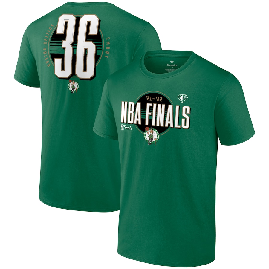 Boston Celtics - Marcus Smart 2022 Finals Bound NBA T-Shirt