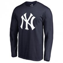 New York Yankees - Primary Logo MLB Tričko s dlhým rukávom