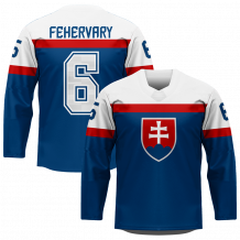 Slovakia - Martin Fehervary 2022 Replica Fan Jersey