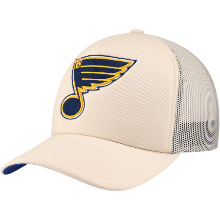 St. Louis Blues - Foam Front Cream NHL Cap