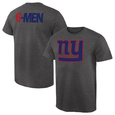 Men's Nike Black New York Giants RFLCTV Name and Logo T-Shirt