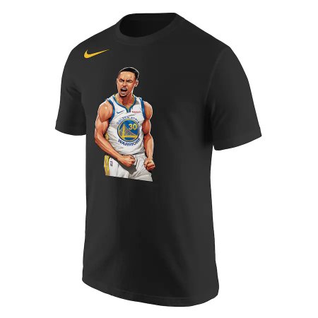 Golden State Warriors - Stephen Curry 2019 Playoffs NBA Tričko