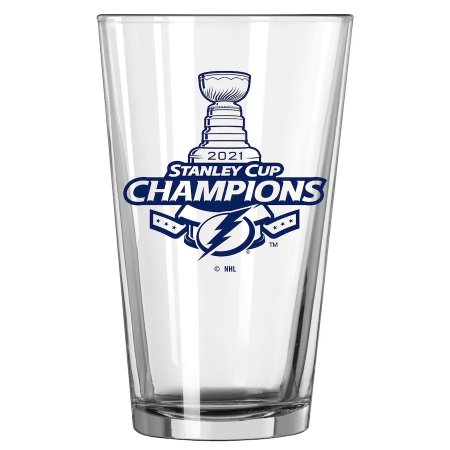 Tampa Bay Lightning - 2021 Stanley Cup Champions NHL Glass
