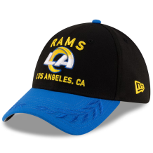 Los Angeles Rams - 2025 Draft 39Thirty Black NFL Hat