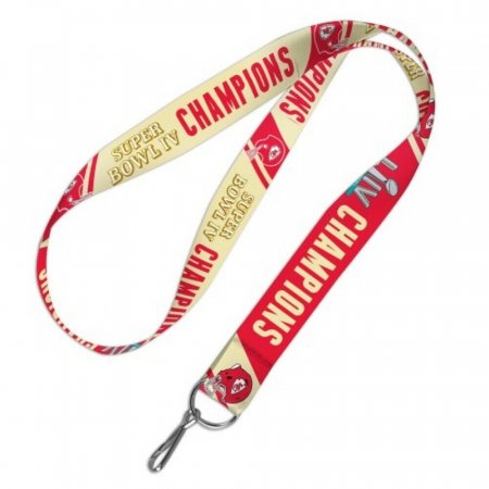 Kansas City Chiefs - SuperBow IV & LIV Champions NFL Šnúrka na kľúče