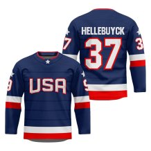 USA - Connor Hellebuyck 2025 Replica Fan Jersey