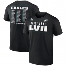 Philadelphia Eagles - Super Bowl LVII Roster NFL T-Shirt
