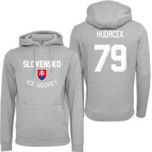 Słowacja Libor Hudáček Authentic Hockey Bluza s kapturem