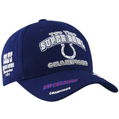 Indianapolis Colts - Super Bowl Champs NFL Hat - Wielkość: regulowana