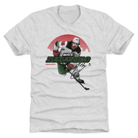Minnesota Wild - Mats Zuccarello Skyline NHL T-Shirt