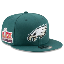 Philadelphia Eagles - Super Bowl LIX Champions Green 9Fifty NFL Czapka