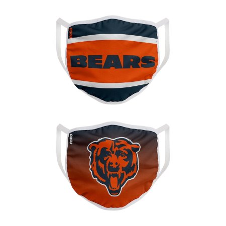 Chicago Bears - Colorblock 2-pack NFL Gesichtsmaske