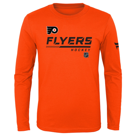 Philadelphia Flyers Youth - Authentic Pro NHL Long Sleeve T-Shirt