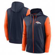 Denver Broncos - Performance Full-Zip NFL Bluza z kapturem