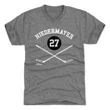 New Jersey Devils - Scott Niedermayer Sticks Gray NHL T-Shirt