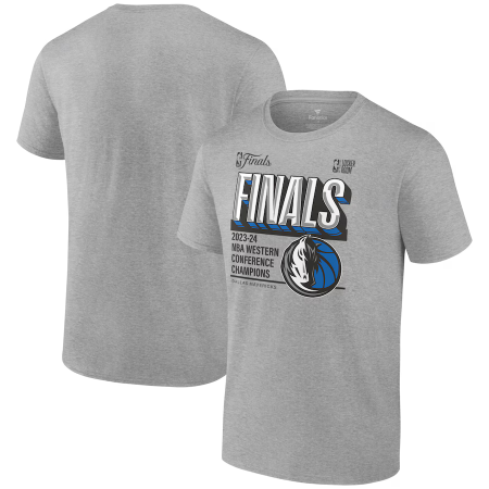 Dallas Mavericks - 2024 Western Conference Champs Locker Room NBA T-shirt - Size: S/USA=M/EU
