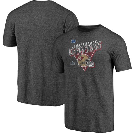 San Francisco 49ers - 2019 NFC Champions Fair Catch NFL T-Shirt