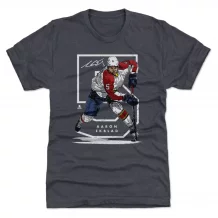 Florida Panthers - Aaron Ekblad Outline Navy NHL T-Shirt