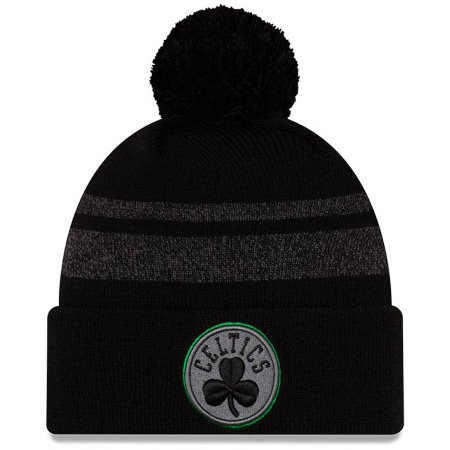 Boston Celtics - Cuffed Black NBA zimná čiapka