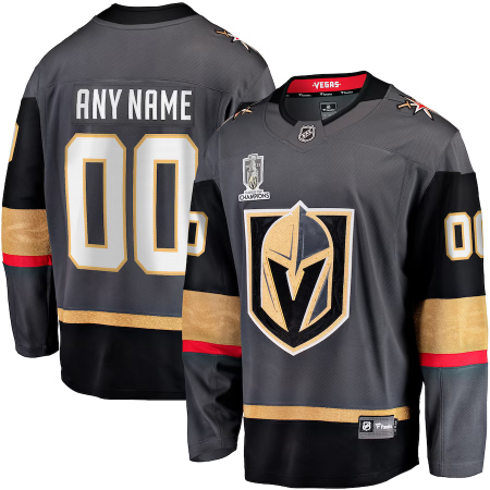 Vegas Golden Knights - 2023 Stanley Cup Champs Breakaway Alternate NHL Jersey/Customized