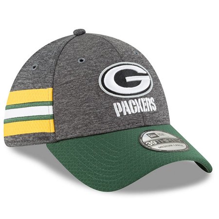 Green Bay Packers - 2018 Sideline Home Graphite 39Thirty NFL Čiapka