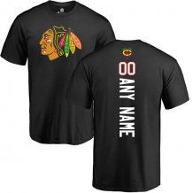 Chicago Blackhawks - Backer NHL T-Shirt mit Namen und Nummer
