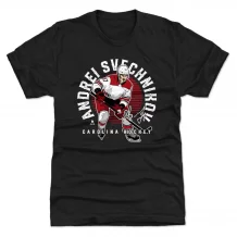 Carolina Hurricanes - Andrei Svechnikov Emblem Black NHL T-Shirt