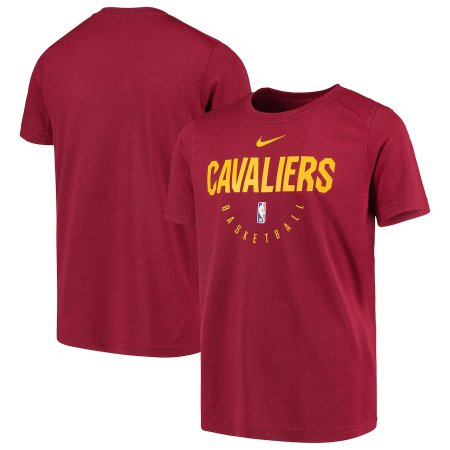 Cleveland Cavaliers Youth - Practice Logo Performance NBA Koszulka