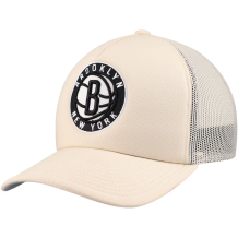 Brooklyn Nets - Cream Trucker NBA Czapka