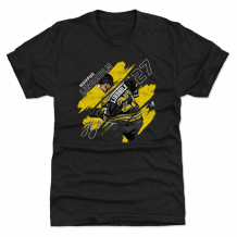 Boston Bruins - Hampus Lindholm Stripes Black NHL T-Shirt