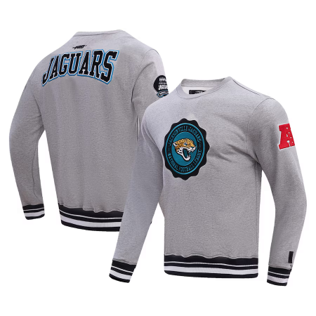 Jacksonville Jaguars - Crest Emblem Pullover NFL Mikina s kapucí