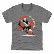 Anaheim Ducks Dziecięcy - Trevor Zegras Brush Grey NHL Koszulka