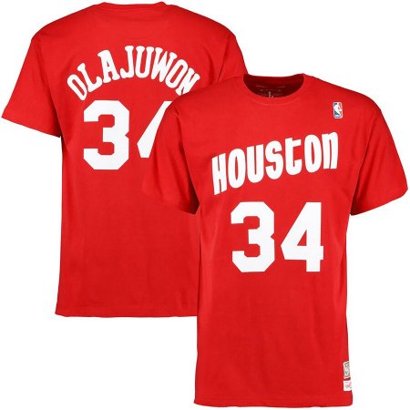 Hakeem Olajuwon - Houston Rockets Retro NBA T-shirt