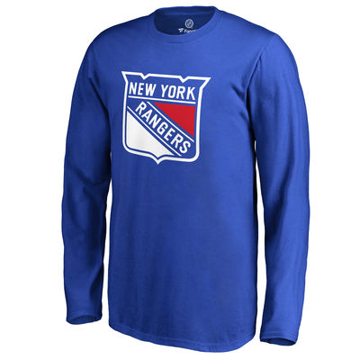 New York Rangers Youth - Primary Logo NHL Long Sleeve T-Shirt