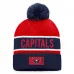 Washington Capitals - Authentic Pro Rink Cuffed NHL Zimní čepice