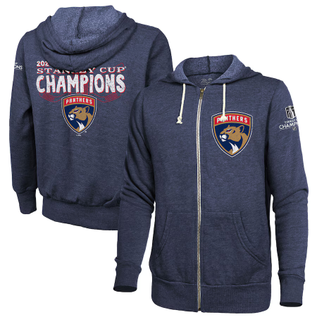 Florida Panthers - 2024 Stanley Cup Champs Full-Zip NHL Bluza s kapturem