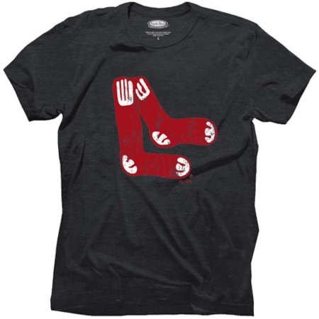 Boston Red Sox - Cooperstown Logo Tri-Blend MLB Tričko