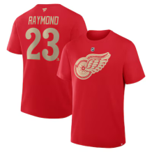 Detroit Red Wings - Lucas Raymond Centennial NHL T-Shirt
