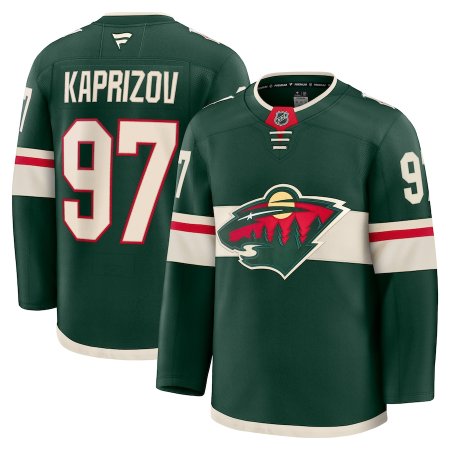 Minnesota Wild - Kirill Kaprizov Home Premium NHL Jersey - Wielkość: 50 (M)