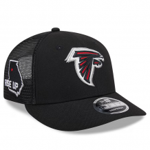 Atlanta Falcons - 2024 Draft Black Low Profile 9Fifty NFL Hat