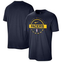 Indiana Pacers - 2025 Authentic Practice Navy NBA Tričko