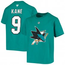 San Jose Sharks Detské - Evander Kane NHL Tričko