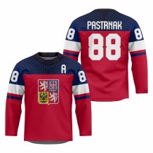 Czechia - David Pastrnak 2026 Hockey Replica Jersey