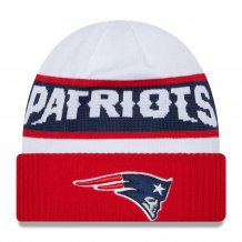 New England Patriots - 2023 Sideline Tech White NFL Knit hat