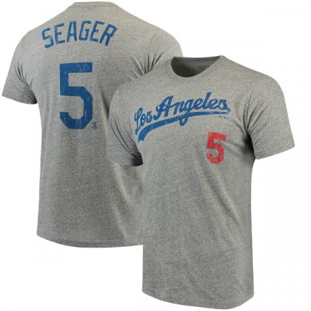 Los Angeles Dodgers - Corey Seager Threads Premium Tri-Blend MLB Tričko