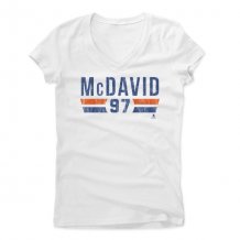 Edmonton Oilers Frauen - Connor McDavid Font NHL T-Shirt