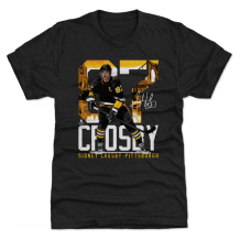 Pittsburgh Penguins - Sidney Crosby Landmark Black NHL T-Shirt